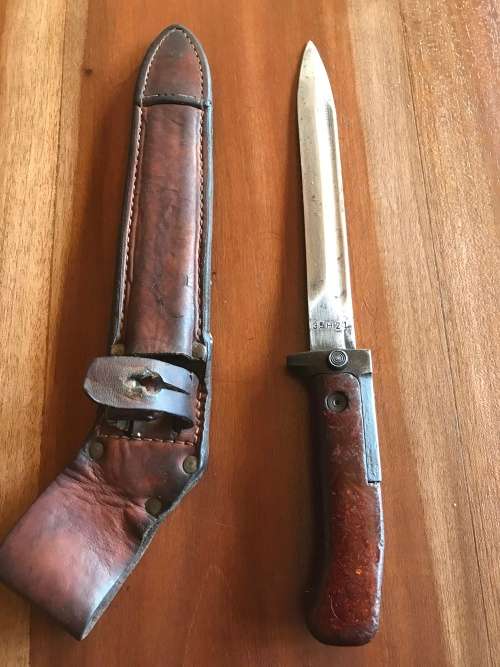 Czech VZ58 Bayonet - Angolan War Souvenir