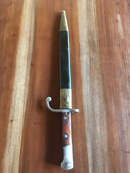Brazilian 1908 Mauser Bayonet