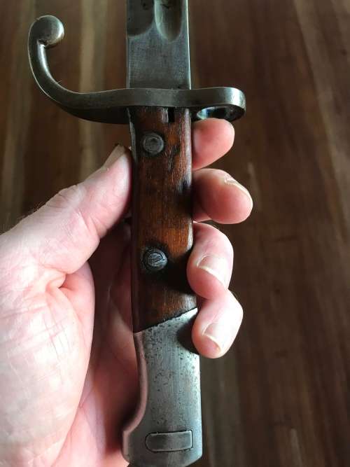 Brazilian 1908 Mauser Bayonet