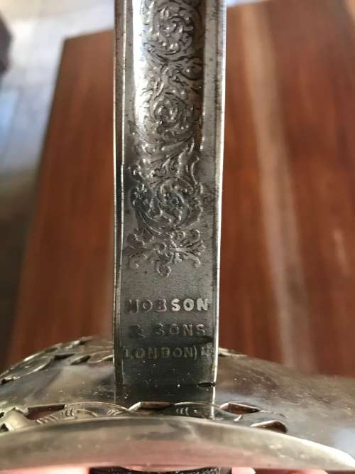 British 1895 Pattern Officers Sword