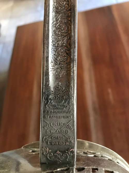 British 1895 Pattern Officers Sword