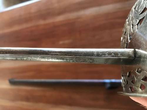 British 1895 Pattern Officers Sword