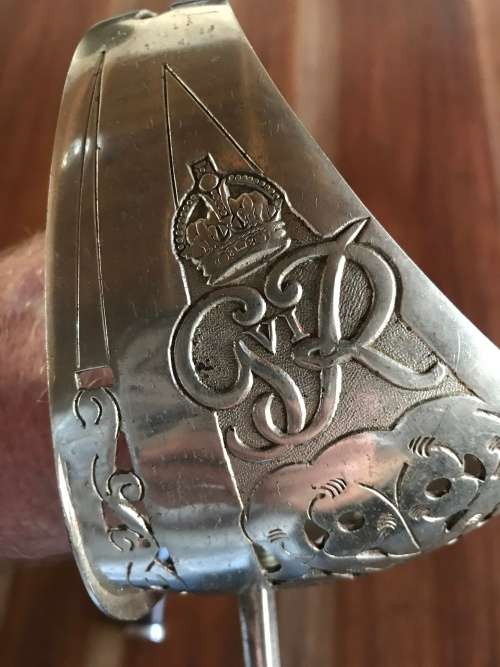 British 1895 Pattern Officers Sword