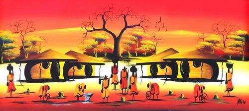 MIKE NKATA - Collectible Signed Original -