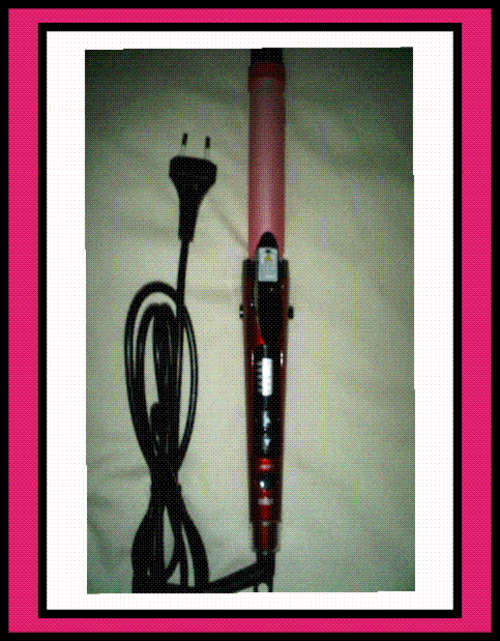 Braun 2-in-1 hair curler and straightner
