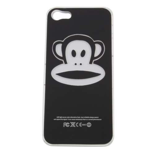Paul Frank Multi Color Change Flash Light LED Sense Hard Case Cover for iPhone 5/5s