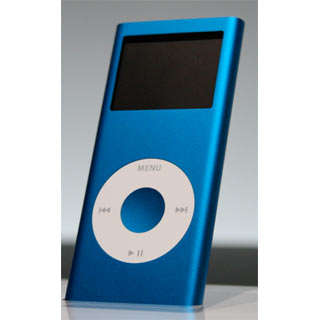 Blue Apple Ipod Nano Second Generation 4GB (Excellent Condition) with Accessories