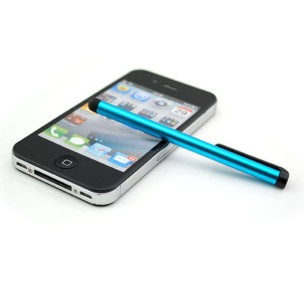 Light Blue Pocket Size Stylus For Apple, Samsung, Nokia And All Other Touch Screen Devices