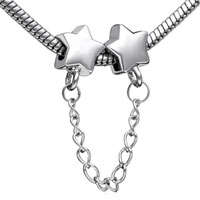 Silver plated genuine Pugster charms for European bracelets (Pandora, Troll etc.)