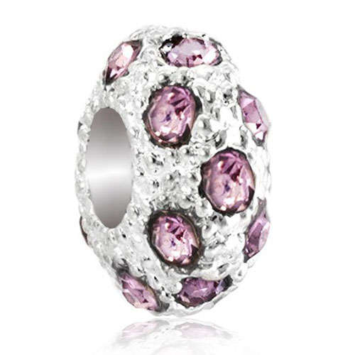 Silver plated genuine Pugster charms for European bracelets (Pandora, Troll etc.)