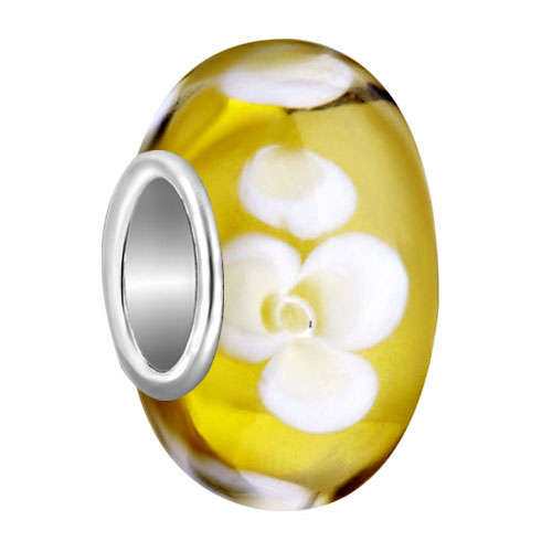 Silver plated genuine Pugster charms for European bracelets (Pandora, Troll etc.)