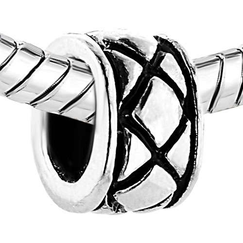 Silver plated genuine Pugster charms for European bracelets (Pandora, Troll etc.)