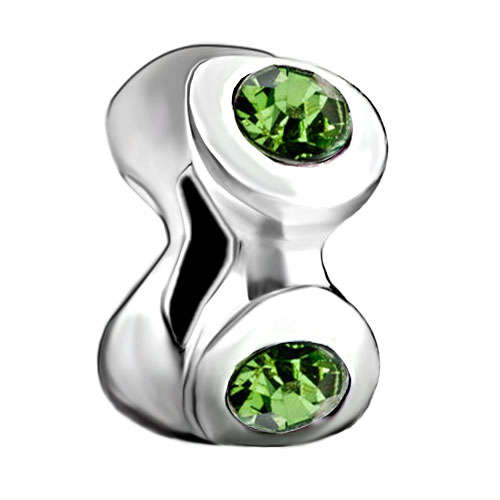 Silver plated genuine Pugster charms for European bracelets (Pandora, Troll etc.)