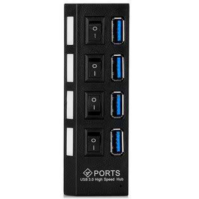4 Port USB HUB With Independent Switches
