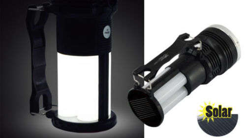 Solar Rechargeable Portable Lamp