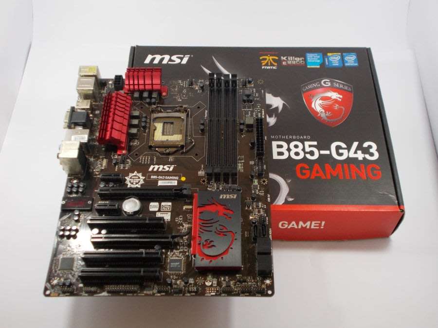 (Free Shipping) MSI B85-G43 Gaming Motherboard Socket 1150