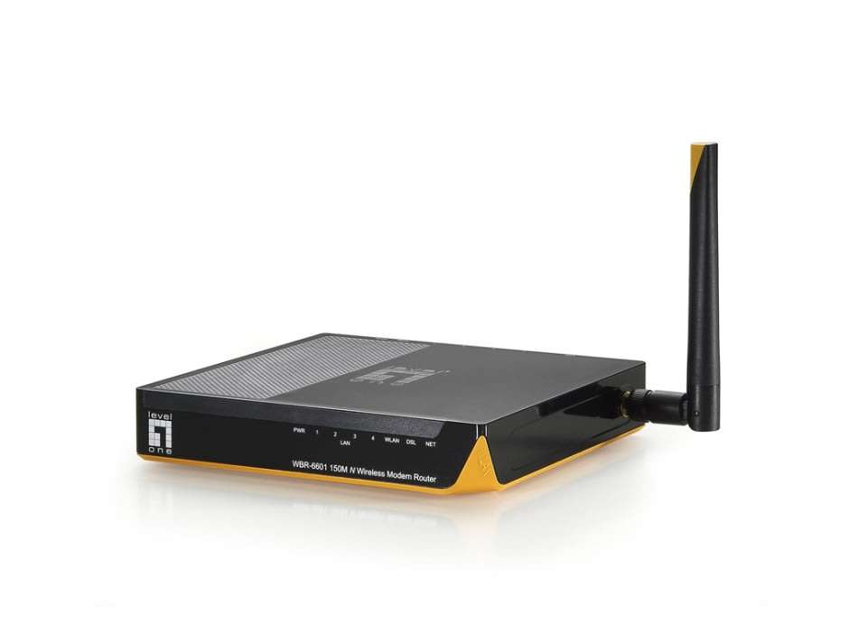 Level ONE WBR-6601 ADSL2+ Wireless Wi-Fi Modem Router