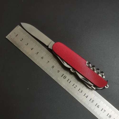 Swiss Army Style Knife  (carbon design)