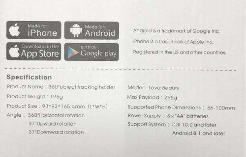 Smart Robot-Cameraman 360 degrees rotation
