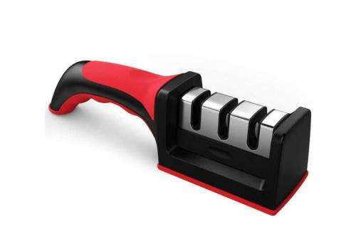 Professional 3 Stage Knife Sharpener (Stainless Steel)