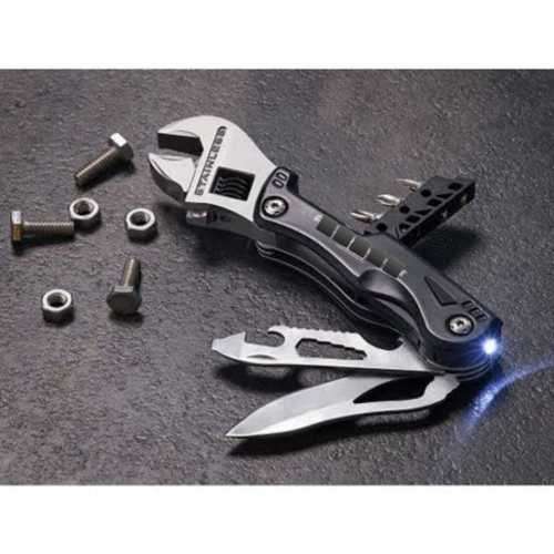 Traveler 12-Multi-Function Tool (Aluminium Handle and Stainless Steel)