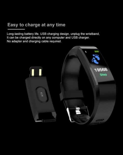 M5 Smart Watch Color Screen Sport Fitness Bracelet Heart Rate Monitor Wristband For iPhone Android