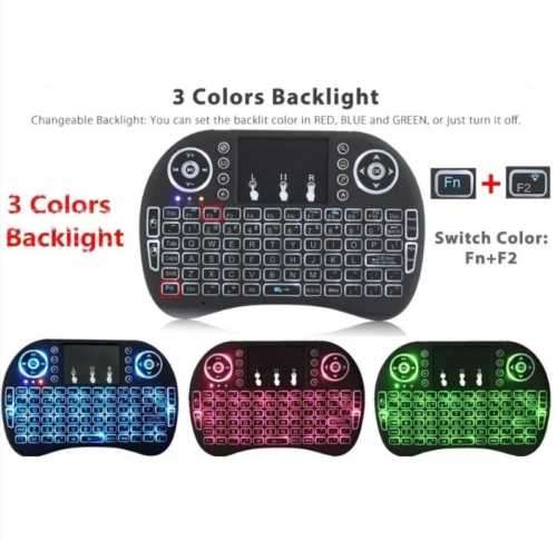SMART TV WIRELESS KEYBORD(mini) WITH TOUCH PAD (smart tv,tv box,xbox,laptop)