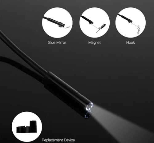 SPYCAM (Smartphone mini endoscope camera)10m camera(usb/micro usb)
