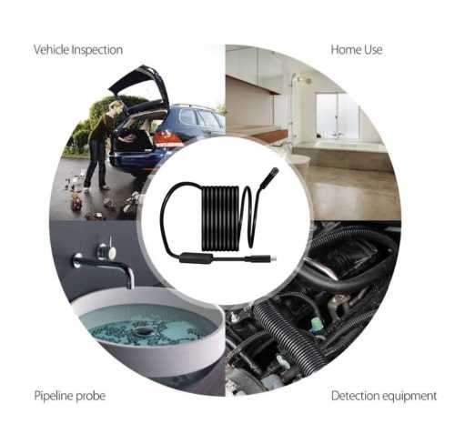 SPYCAM (Smartphone mini endoscope camera)10m camera(usb/micro usb)