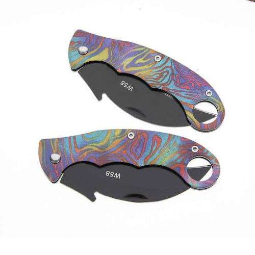 OUTDOOR CURVED BLADE KNIFE
