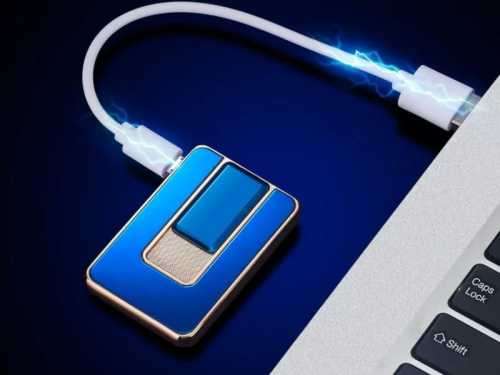 USB ELECTRIC CIGARETTE LIGHTER Ultra thin pull rechargable LONDON