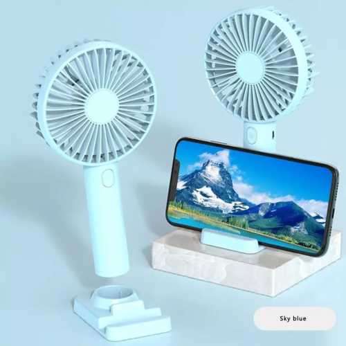 FAN WITH MOBILE PHONE STAND