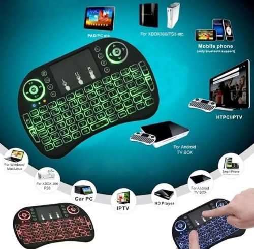 SMART TV WIRELESS KEYBORD(mini) WITH TOUCH PAD (smart tv,tv box,xbox,laptop)