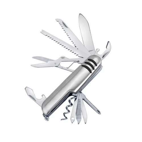 SWISS ARMY STYLE KNIFE (stainless steel)