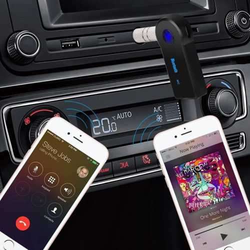 Wireless Bluetooth Receiver Transmitter Adapter 3.5mm Jack For Car Music Audio Aux