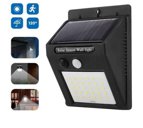 LED SOLAR LIGHT motion sensor Wall LIGHT outdoor waterproof eco-friendl