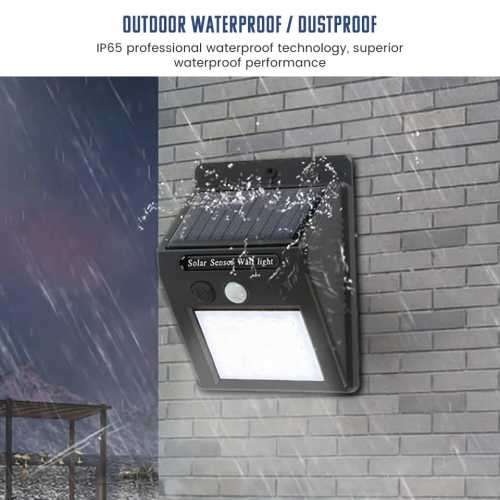 LED SOLAR LIGHT motion sensor Wall LIGHT outdoor waterproof eco-friendl