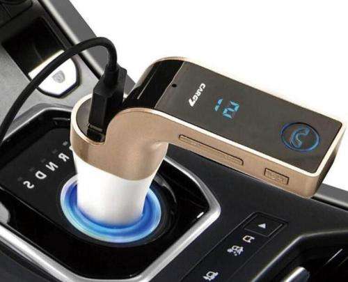Car Bluetooth Player Wireless Handsfree Receiver Modulator +USB Car Charger 3.1A Car Kit FM