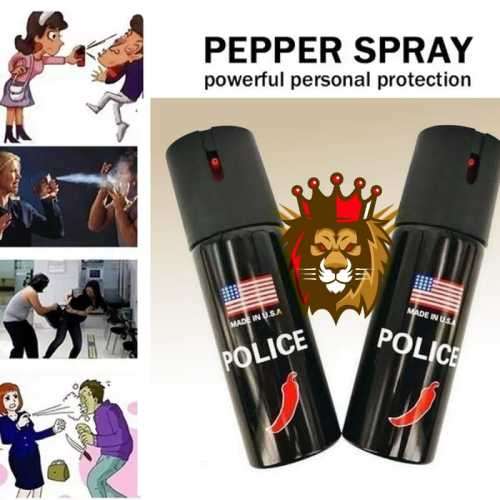 POLICE PEPPER SPRAY