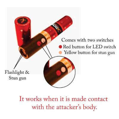 Self Defense Tazer Lipstick