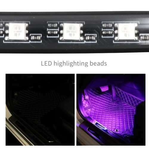 Car Interior LED Atmosphere lights (8 COLOURS)
