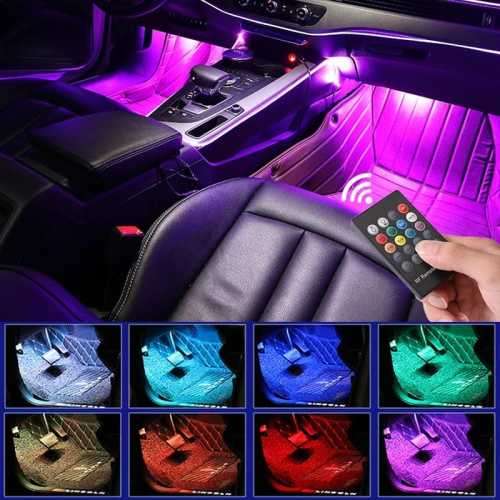 Car Interior LED Atmosphere lights (8 COLOURS)