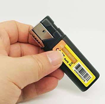 1080P HD Hidden Camera , Rechargeable Lighter Spy Camera
