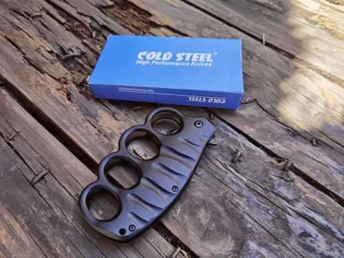 Folding Brass knuckle Knife