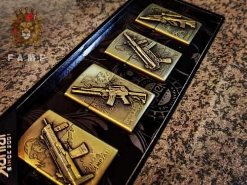 Metal Lighter (Army Gun Set )