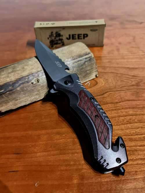 JEEP Survival Knife (foldable)