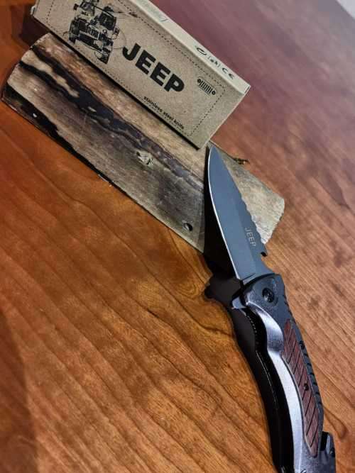 JEEP Survival Knife (foldable)
