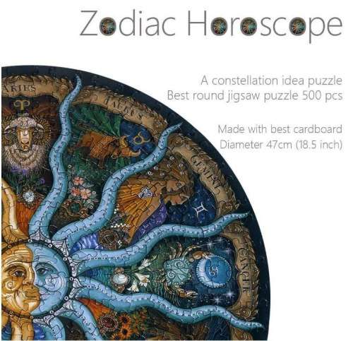 Zodiac Horoscope Jigsaw 500 Pieces Puzzle
