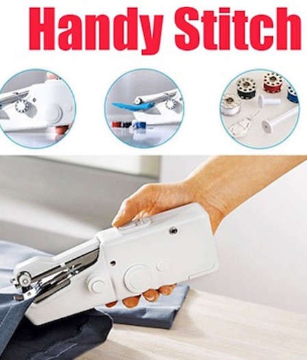Handy Stitch Mini Sewing Machine - Portable, Handheld, Beginner Sewing Products