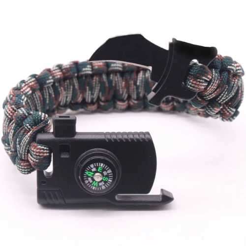 Outdoor Survival Bracelet(with blade)